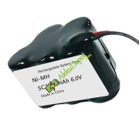 Akku PLC SC2500mAh vaihtoakulle