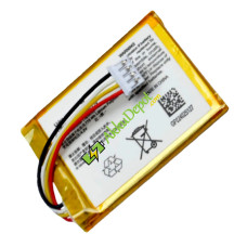Akku JBL GSP383562 GO3 vaihtoparistoon