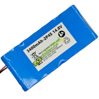 Akku PLC 3400mAh-2P4S vaihtoakulle